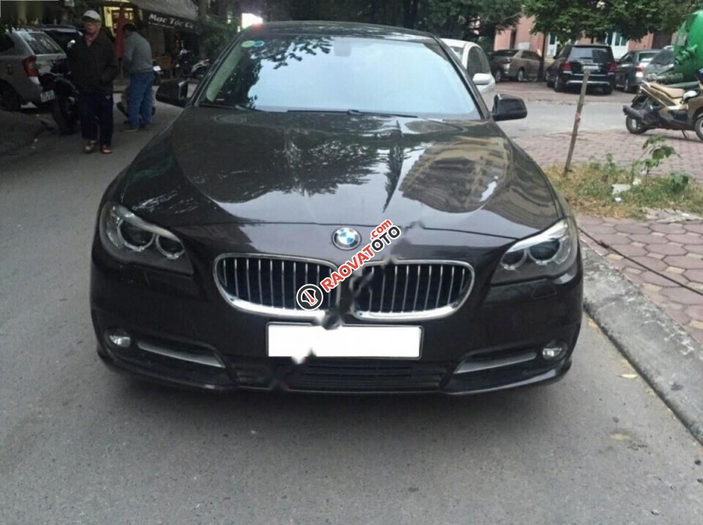 Cần bán BMW 5 Series 520i đời 2016, màu đen, nhập khẩu nguyên chiếc số tự động-1