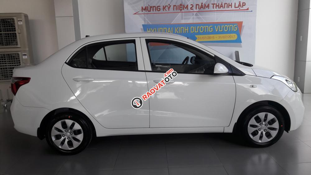 Mua Hyundai Grand i10 1.2Mt Sedan Base, chạy kinh doanh, ngoài giảm giá lại còn được, hỗ trợ đăng ký Grab Free-1