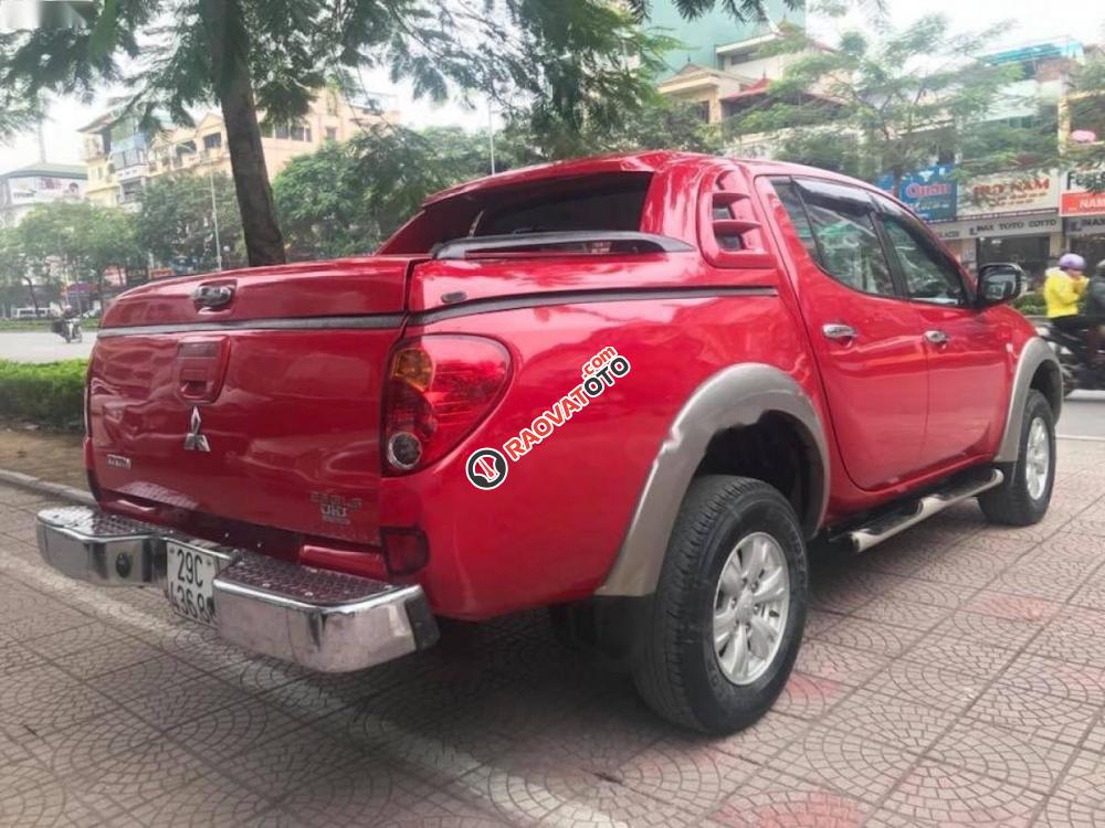 Bán Mitsubishi Triton GLS 4x4 MT sản xuất 2009, màu đỏ, nhập khẩu Thái Lan-2