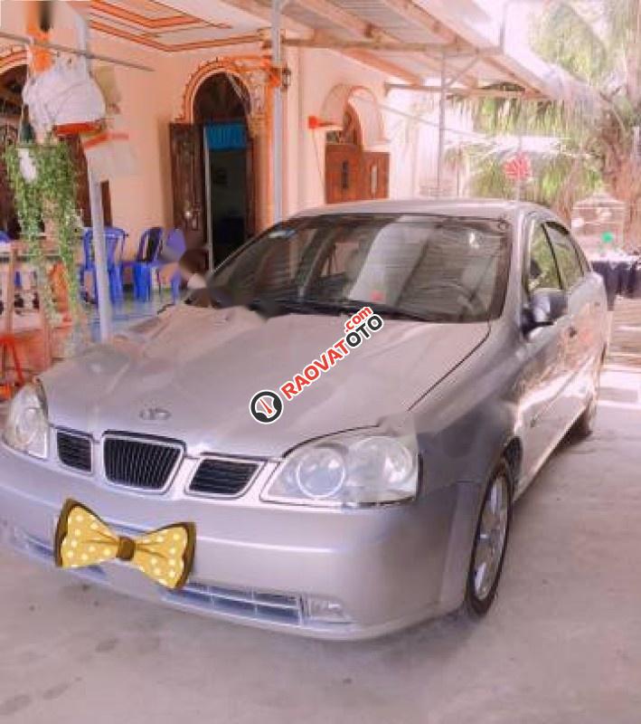 Bán Daewoo Lacetti EX 1.6 MT năm 2004, màu bạc -3
