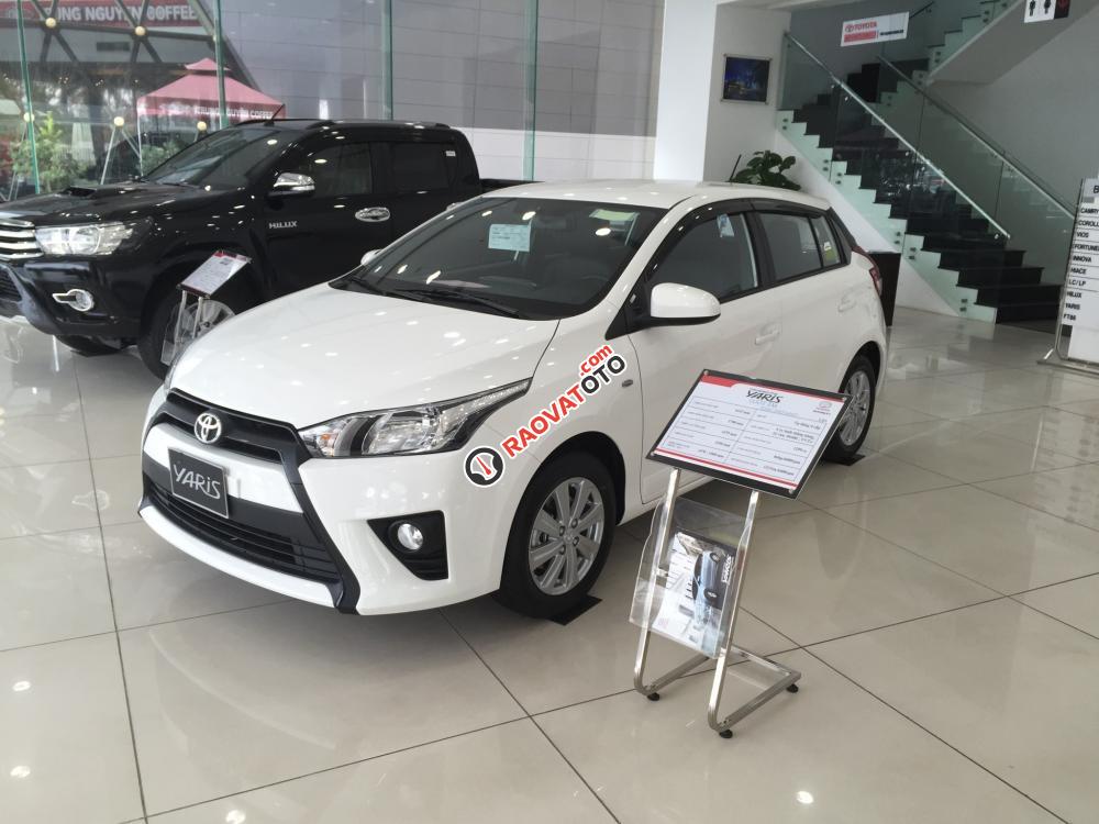 Toyota Long Biên bán Yaris 1.5E 2017, cam kết giá tốt, khuyến mại lớn- Hotline: 099.309.6666-0