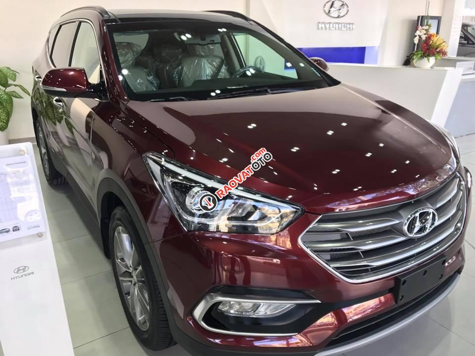 Hyundai Santa Fe giá thấp kỷ lục tại Hyundai Gò Vấp. Giảm giá sập sàn lên tới 260_triệu_đồng-0