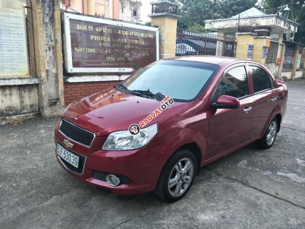 Cần bán xe Chevrolet Aveo 1.5 LTZ đời 2015, màu đỏ số tự động-7