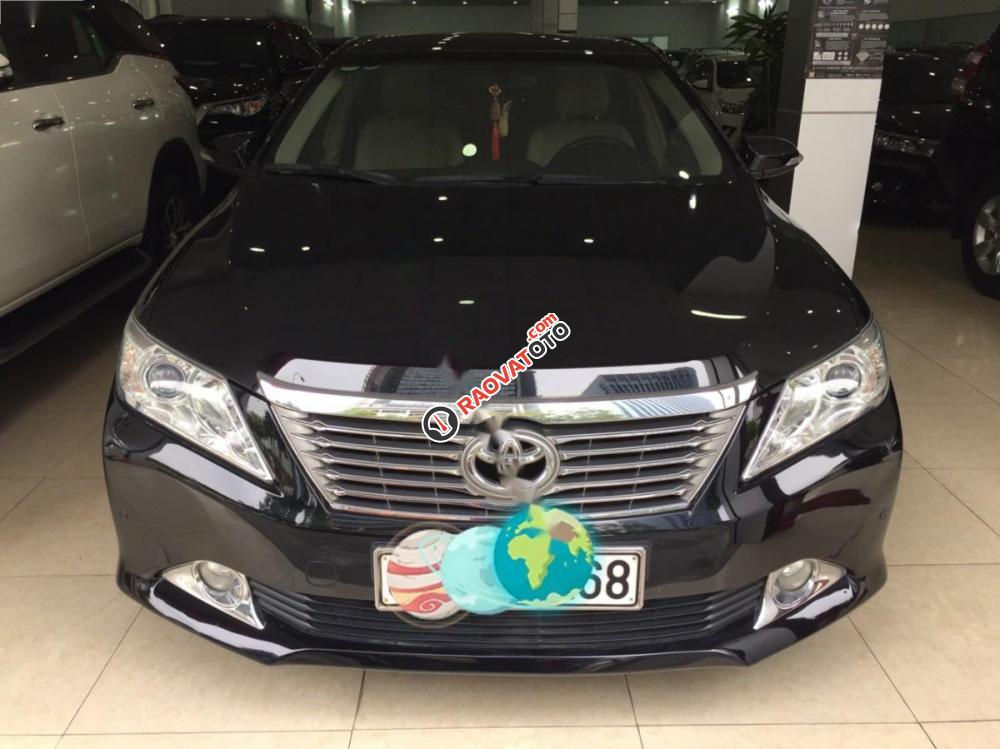 Cần bán Toyota Camry 2.5G đời 2014, màu đen chính chủ, giá 855tr-0