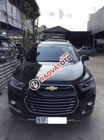 Bán gấp Chevrolet Captiva LTZ 2.4AT đời 2016, màu đen, nhập khẩu-3