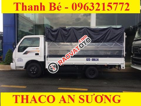 Bán Thaco Kia K165 2 tấn 4 thùng mui bạt màu trắng đời 2017, hỗ trợ trả góp 70 - 80 %, chỉ từ 120 triệu-3