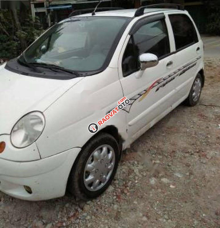 Cần bán xe Daewoo Matiz SE 0.8 MT đời 2007, màu trắng xe gia đình-1