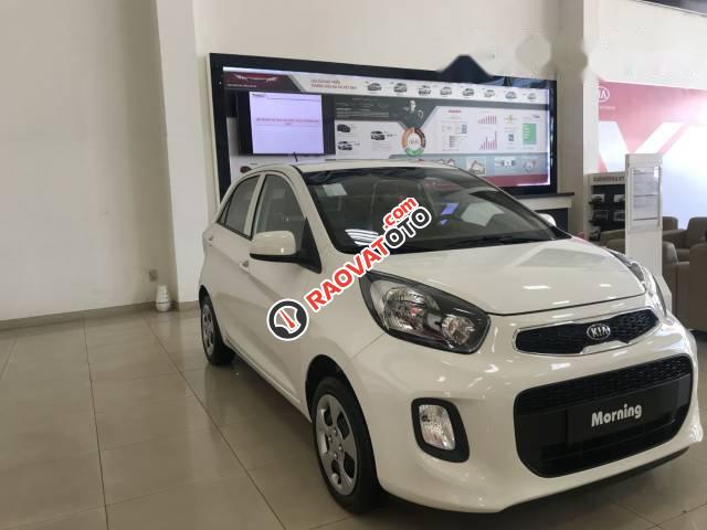 Bán xe Kia Morning sản xuất 2017, màu trắng-4