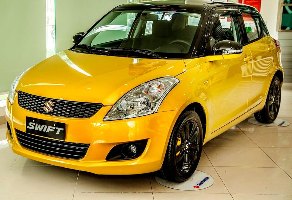 Bán ô tô Suzuki Swift đời 2017, màu vàng, nhập khẩu nguyên chiếc-1