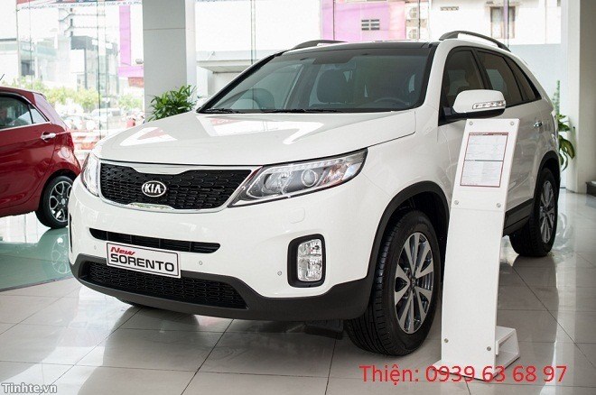 Bán xe Kia Sorento đời 2017, màu đỏ, nhập khẩu nguyên chiếc-4