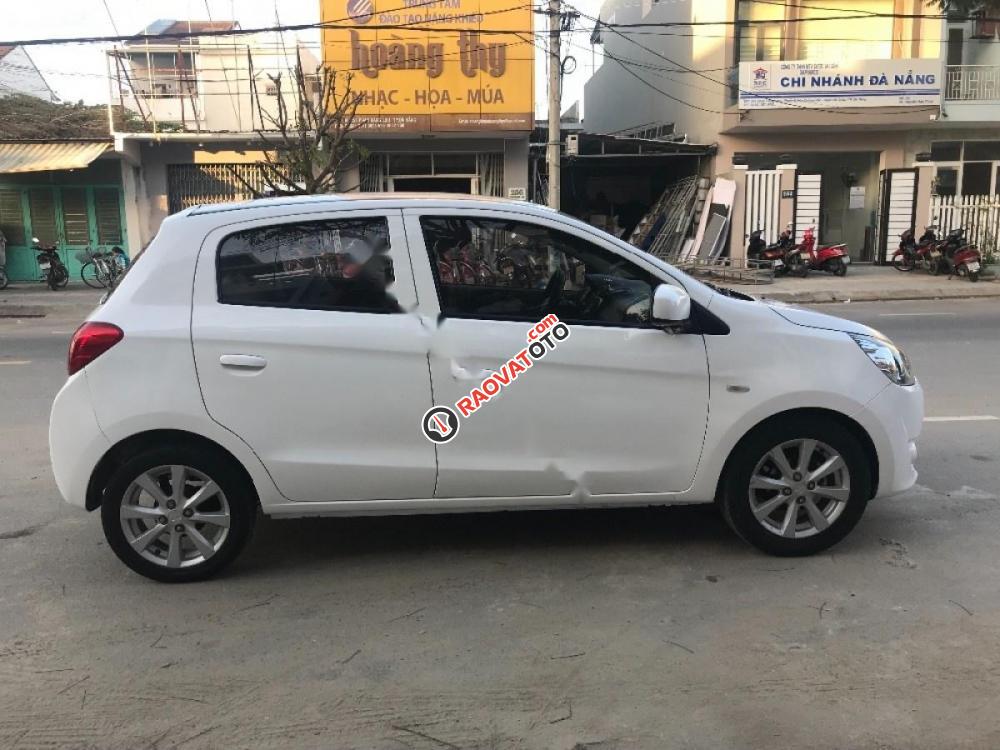 Cần bán xe Mitsubishi Mirage 1.2L 2015, màu trắng, nhập khẩu nguyên chiếc như mới-1