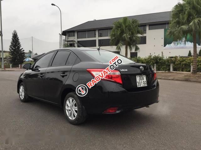 Bán Toyota Vios 1.5 2014, màu đen chính chủ, 410 triệu-2