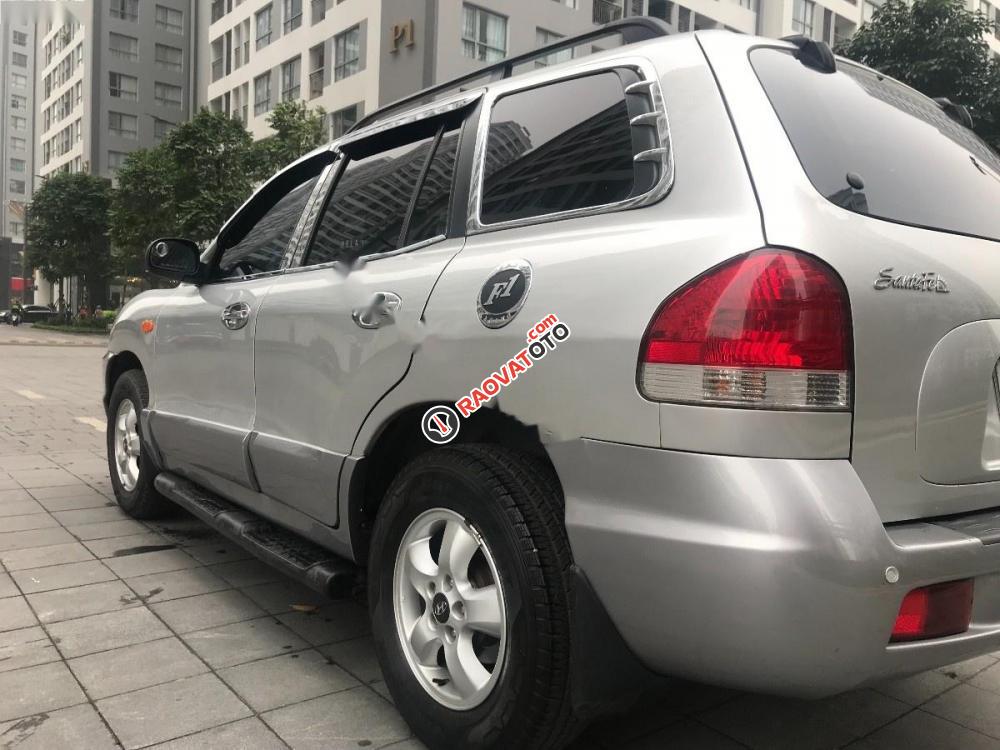 Bán ô tô Hyundai Santa Fe Gold 2.0 AT đời 2005, màu bạc, nhập khẩu nguyên chiếc số tự động-3