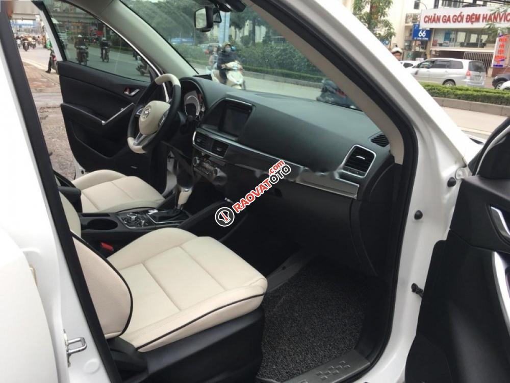 Bán Mazda CX 5 2.0 AT đời 2017, màu trắng giá cạnh tranh-0