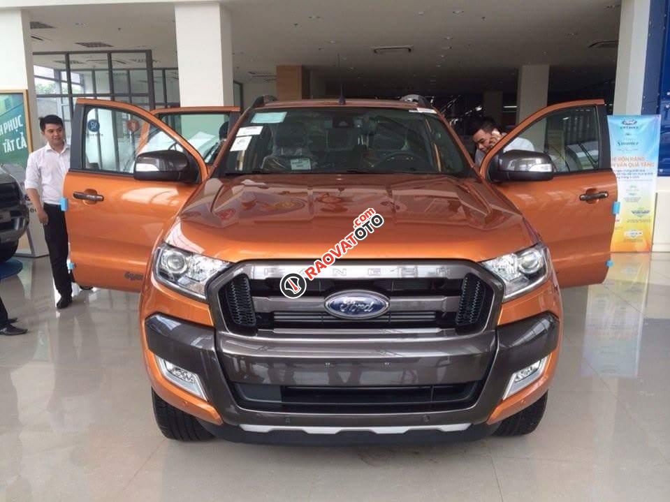 Ford Ranger Wildtrak 2.2 4x2 AT 2017, đủ màu, giá cạnh tranh, hỗ trợ trả góp, đăng ký, đăng kiểm-2