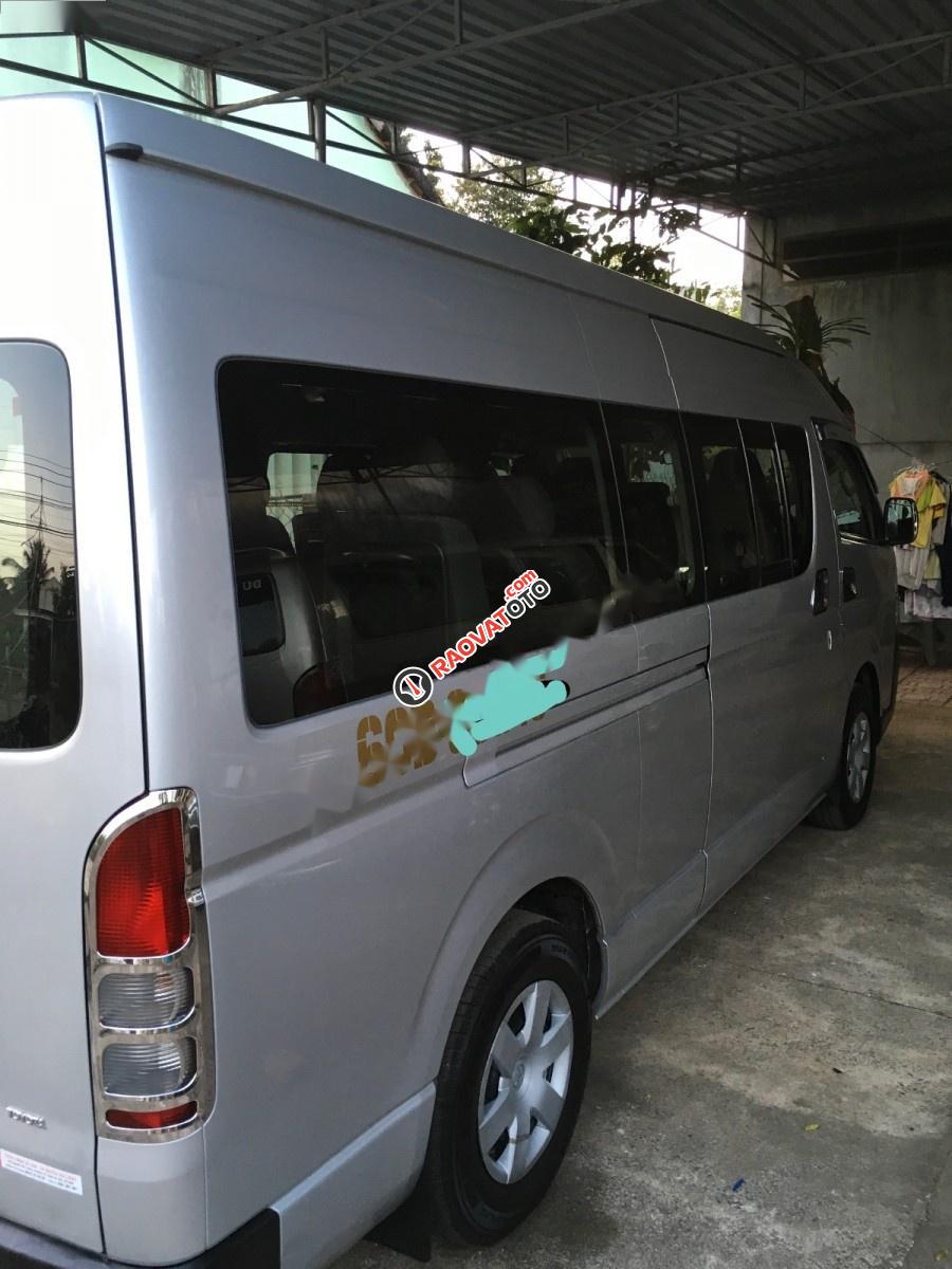 Bán Toyota Hiace đời 2013, màu bạc, nhập khẩu Nhật Bản chính chủ, giá chỉ 765 triệu-2