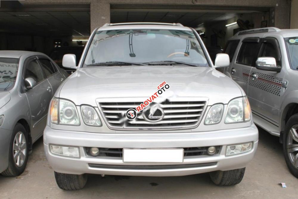 Bán Lexus LX 470 sản xuất 2005, màu bạc, nhập khẩu số tự động-0