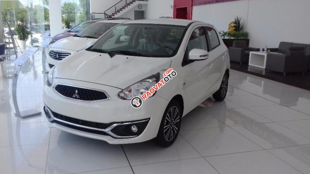 Cần bán Mitsubishi Mirage 1.2CVT đời 2017, màu trắng, xe nhập-3