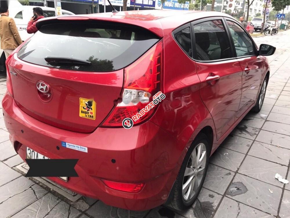 Cần bán lại xe Hyundai Accent 1.4 AT sản xuất 2014, màu đỏ, nhập khẩu nguyên chiếc số tự động, giá chỉ 475 triệu-2