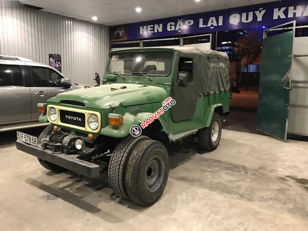 Bán Toyota Land Cruiser FJ28 đời 1966, màu xanh  -3