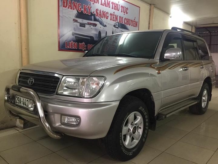 Cần bán Toyota Land Cruiser đời 2001, nhập khẩu nguyên chiếc, số sàn, 379tr-6