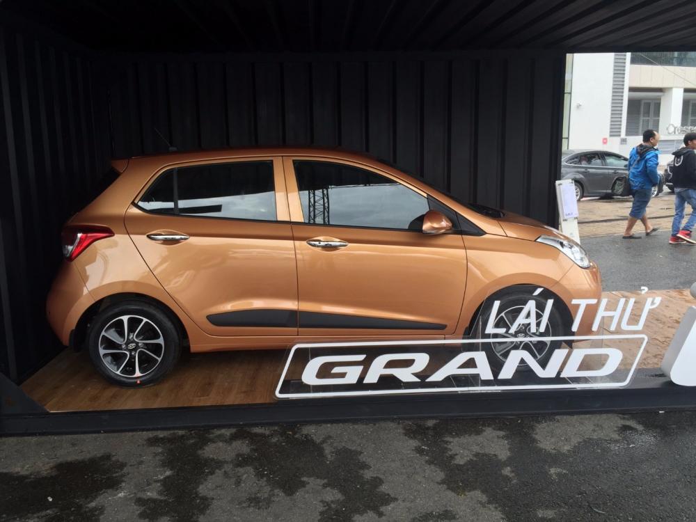 Bán Hyundai Grand i10 đời 2017, màu đỏ, nhập khẩu  -7