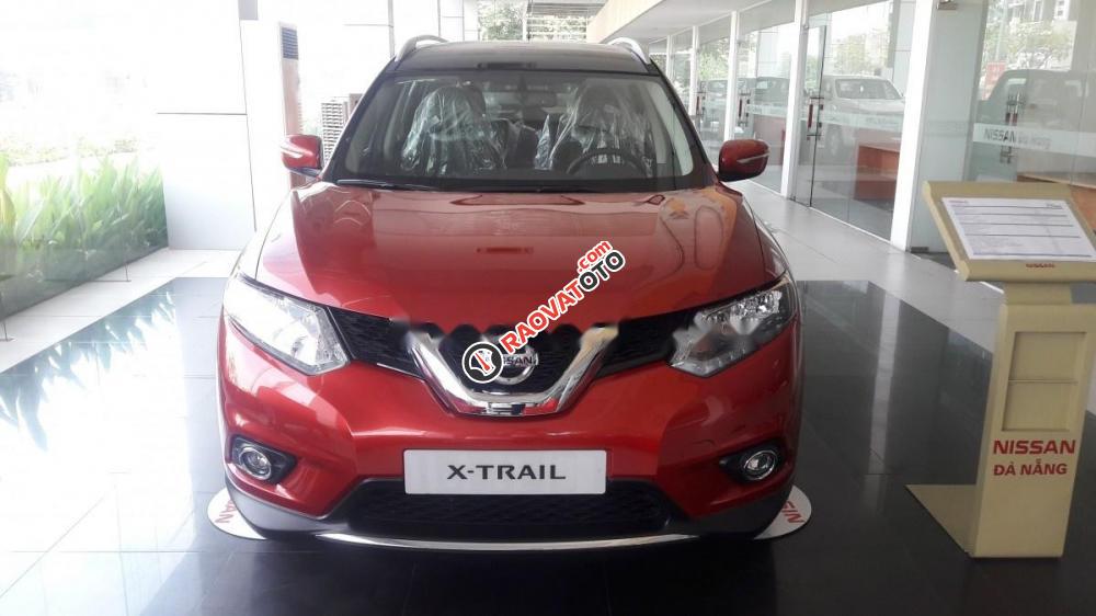 Bán Nissan X trail 2.0L AT Limited Edition đời 2017, màu đỏ-0