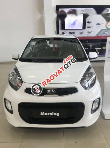 Bán xe Kia Morning sản xuất 2017, màu trắng-1