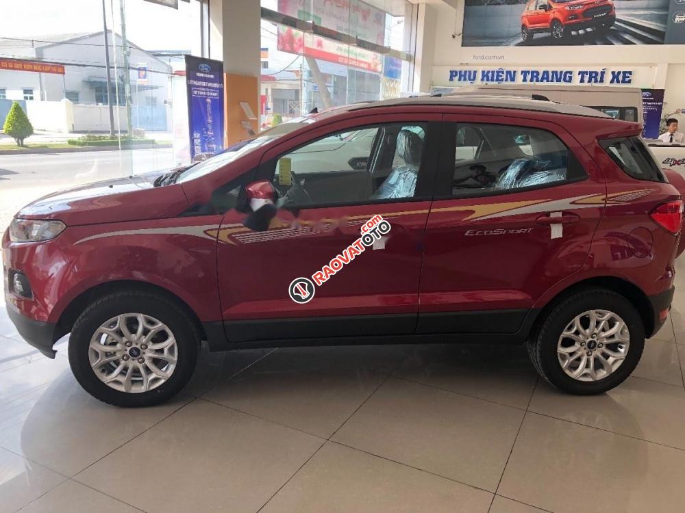 Cần bán xe Ford EcoSport Titanium 1.5L AT năm 2017, màu đỏ giá cạnh tranh-0