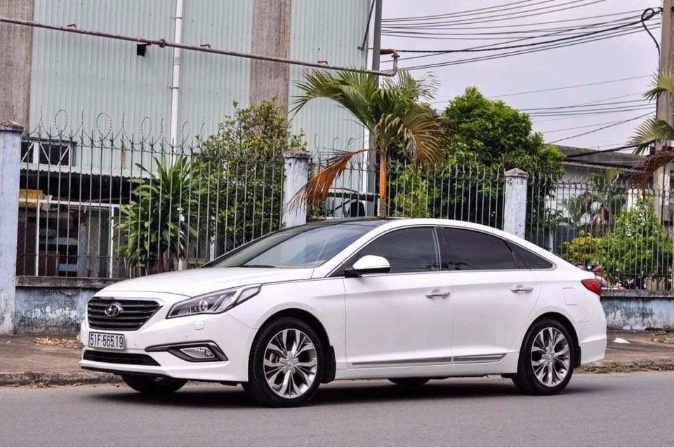 Cần bán gấp Hyundai Sonata đời 2015, màu trắng, nhập khẩu, còn mới giá cạnh tranh-21