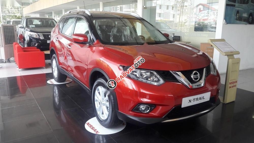 Bán Nissan X trail 2.0L AT Limited Edition đời 2017, màu đỏ-1