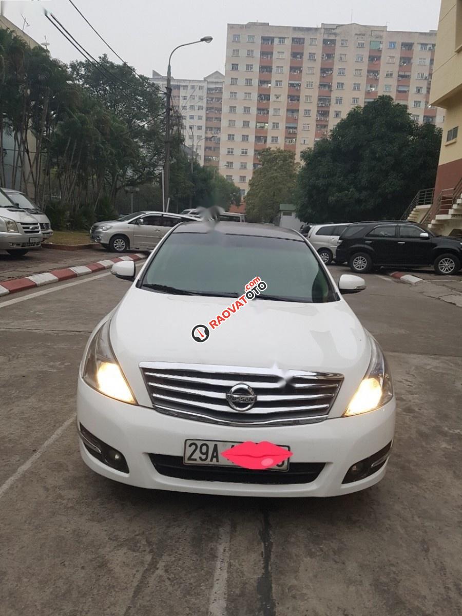 Bán Nissan Teana AT năm 2010, màu trắng, xe nhập chính chủ, 550 triệu-5