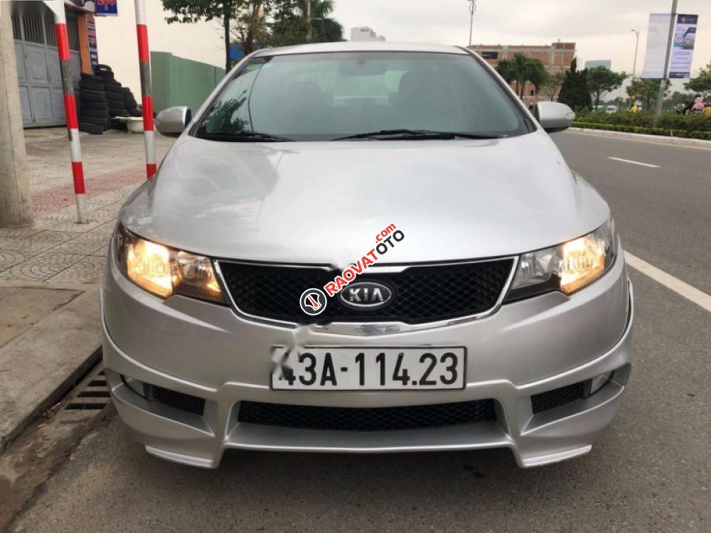 Bán ô tô Kia Forte EX 1.6 MT sản xuất 2010, màu bạc-1