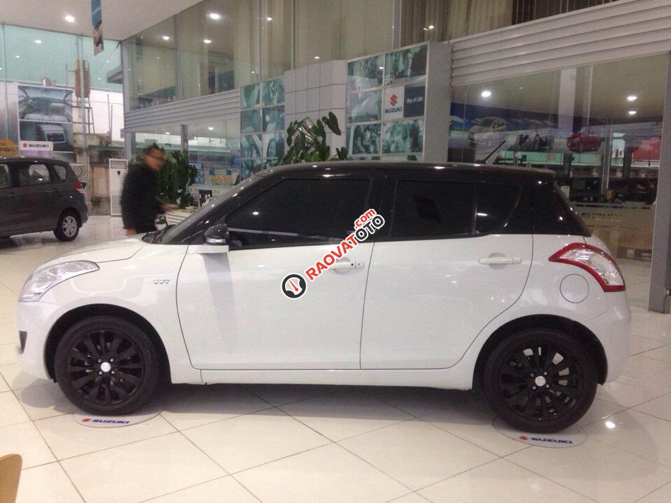 Bán xe Suzuki Swift 2017, màu trắng, tặng 111 triệu trong tháng 11. LH: 0985 547 829-2