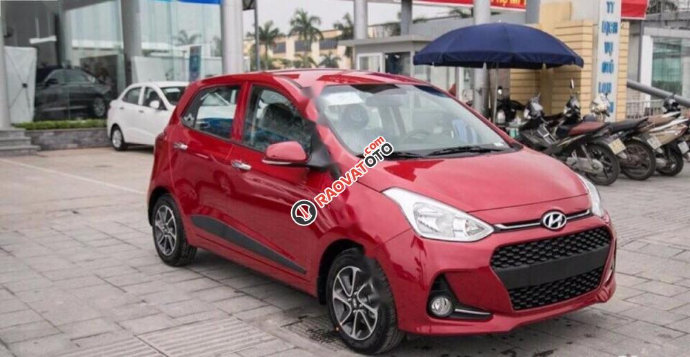 Bán ô tô Hyundai Grand i10 1.2MT đời 2017, màu đỏ-0