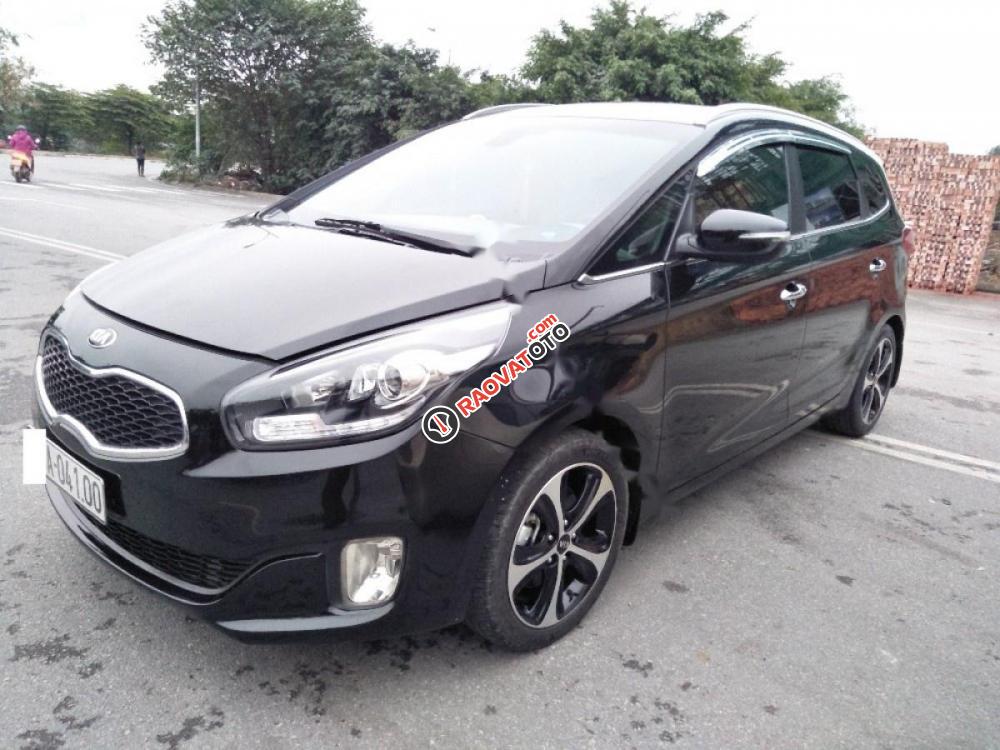 Bán Kia Rondo GAT năm 2016, màu đen, 605 triệu-0