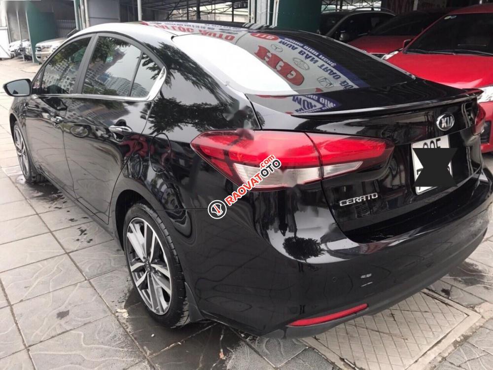 Bán xe Kia Cerato 1.6 AT đời 2016, màu đen còn mới-8