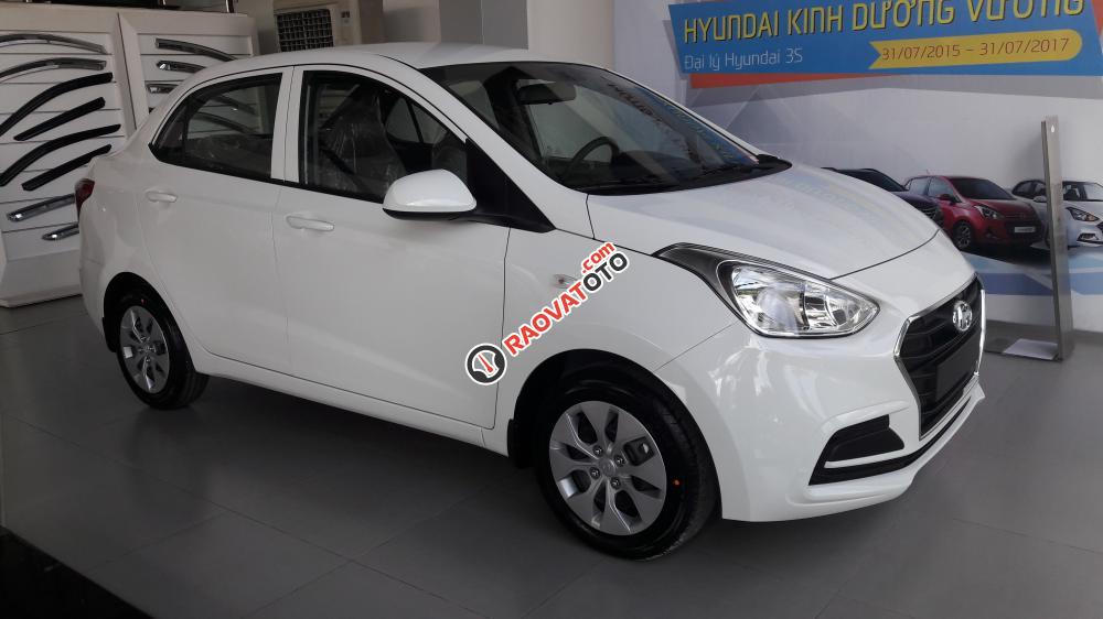 Mua Hyundai Grand i10 1.2Mt Sedan Base, chạy kinh doanh, ngoài giảm giá lại còn được, hỗ trợ đăng ký Grab Free-3