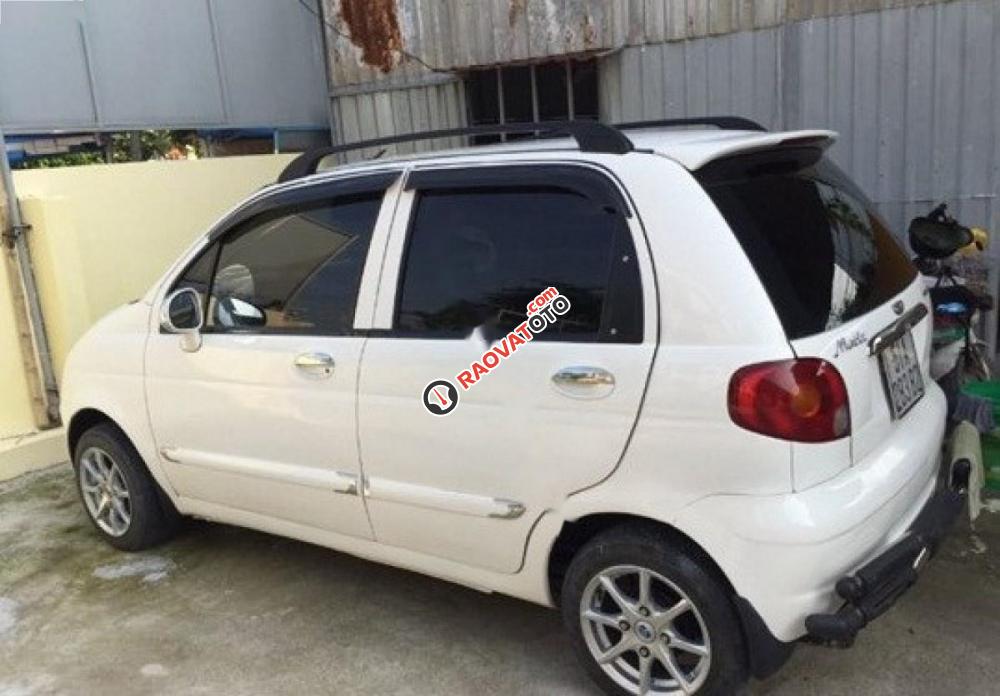 Bán xe Daewoo Matiz SE 0.8 MT 2008, màu trắng-0