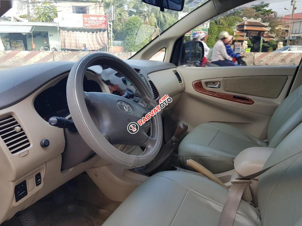 Cần bán lại xe Toyota Innova G đời 2007, màu bạc xe gia đình-4