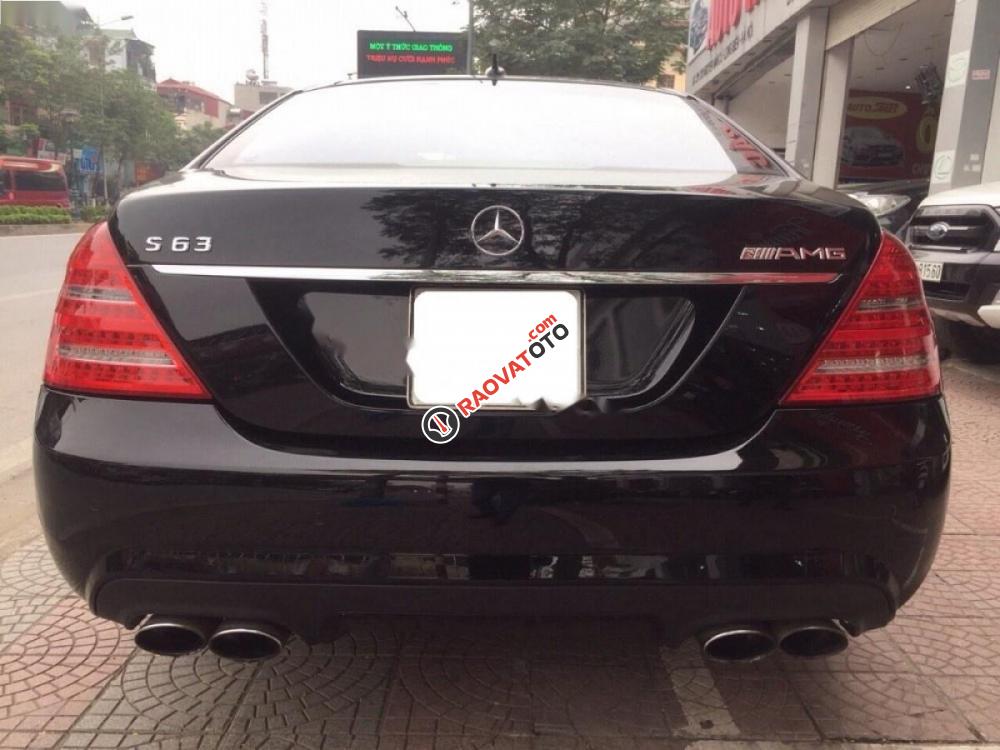 Cần bán gấp Mercedes S63 AMG đời 2010, màu đen, nhập khẩu nguyên chiếc-0