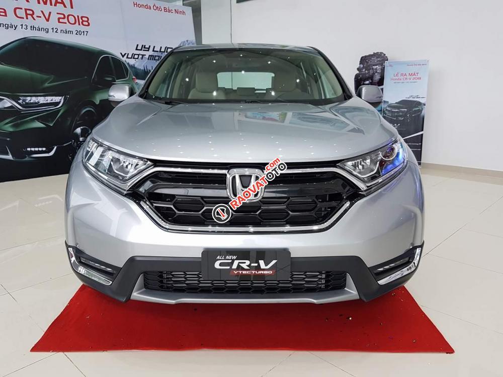 Honda CR-V 2017, màu bạc , Honda Ô tô Bắc Ninh, hỗ trợ trả góp - 0966108885-0