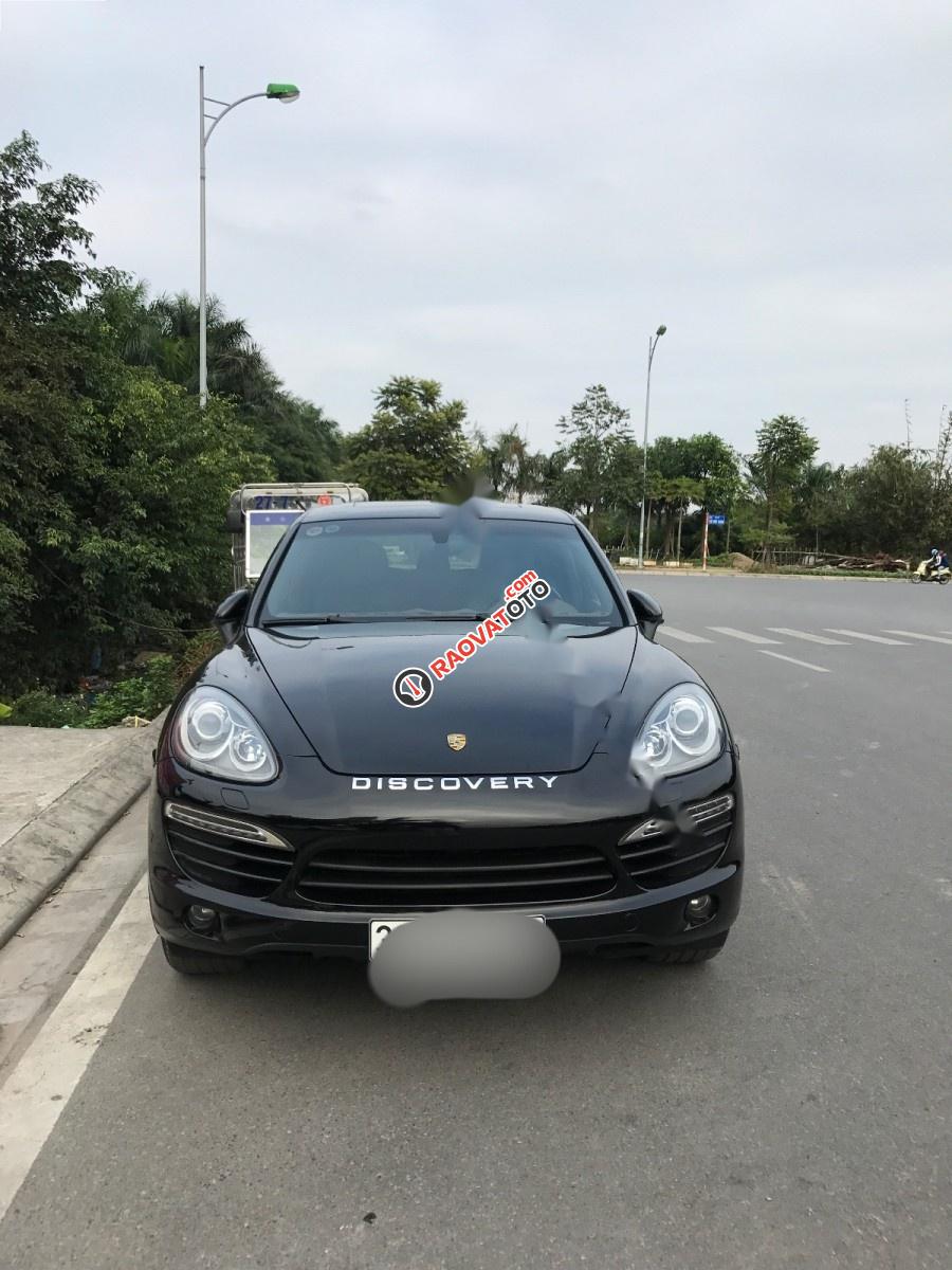 Cần bán lại xe Porsche Cayenne đời 2015, màu đen, nhập khẩu nguyên chiếc chính chủ-0