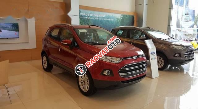 Bán xe Ford EcoSport đời 2017, màu đỏ-1