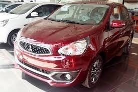 Bán ô tô Mitsubishi Mirage đời 2017, màu đỏ, nhập khẩu -4