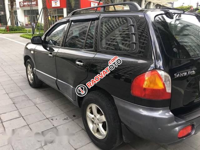 Bán Hyundai Santa Fe Gold đời 2008, màu đen -3