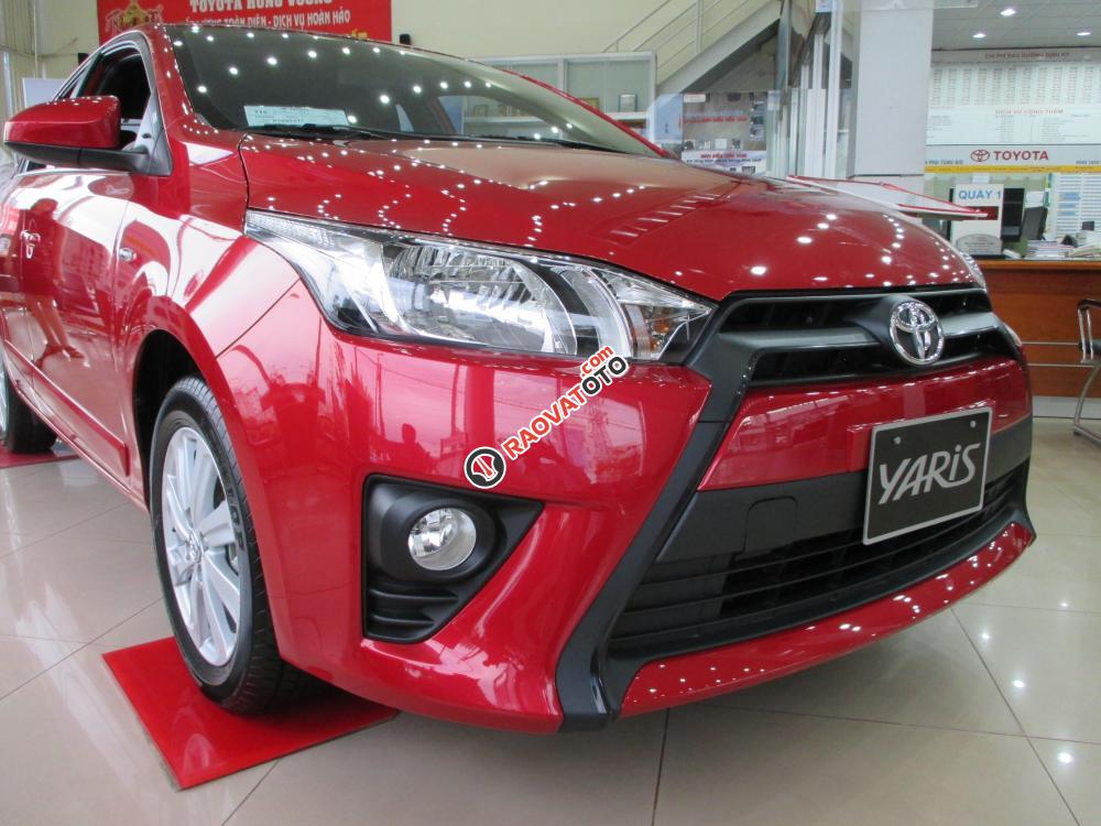 Toyota Yaris 1.5E 2017, màu đỏ, nhập khẩu Thái Lan, giao ngay Toyota Hùng Vương-6