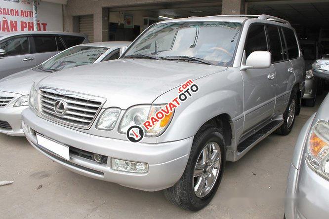 Bán xe Lexus LX 470 đời 2005, màu bạc  -1