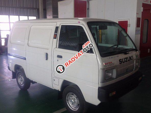 Cần bán Suzuki Blind Van đời 2017, màu trắng -1