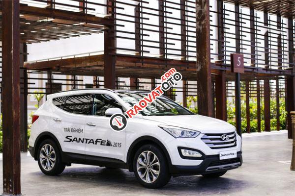 Hyundai BG cần bán xe Hyundai Santa Fe máy dầu 2018, màu trắng, bản đặc biệt. Trưởng phòng KD: Mr Trung 0941.367.999-0